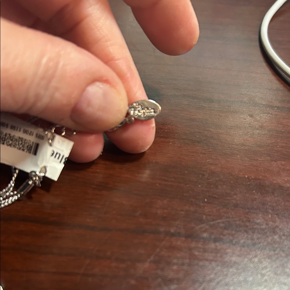 Lia Sophia Silver Necklace with Pearls - Picture 3 of 4
